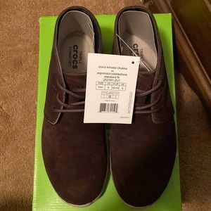 Men’s Crocs Kinsale sz 9 color expresso.